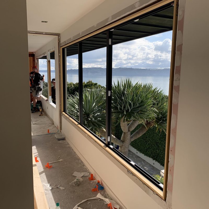 Auckland Harbour views through precision-installed windows